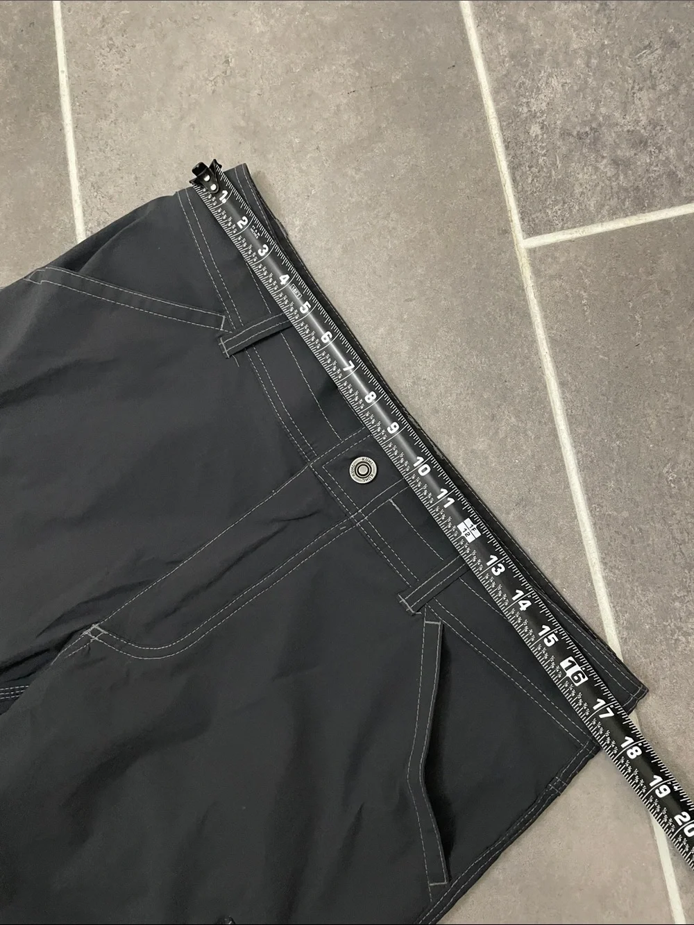 Kuhl Renegade Convertible Cargo Stealth Pant size 34X32
